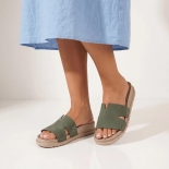 Batz  ALICE (Olive) n�i papucs