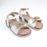Batz SUMMER Geisha Gold-White szandál Batz SUMMER Geisha Gold-White szandál