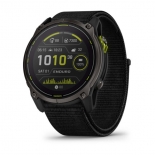 Garmin Enduro 3 51mm SOLAR Sapphire, karbonszürke DLC Titánium fekete UltraFit nejlon szíjjal Garmin Enduro 3 51mm SOLAR Sapphire, karbonszürke DLC Titánium fekete UltraFit nejlon szíjjal