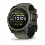 Garmin tactix 8 – 51 mm, AMOLED, Sapphire Titanium, oliva, Cerakote bevonattal